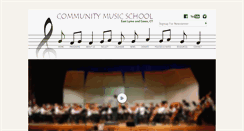 Desktop Screenshot of community-music-school.org