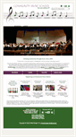 Mobile Screenshot of community-music-school.org